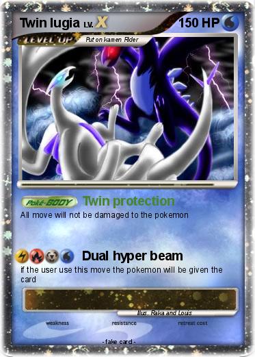 Pokemon Twin lugia