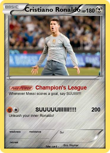 Pokemon Cristiano Ronaldo
