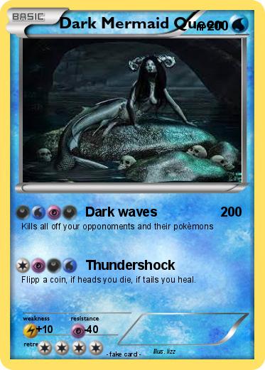 Pokemon Dark Mermaid Queen