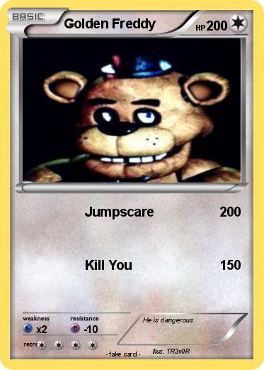 Pokemon Golden Freddy