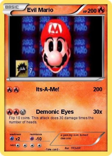 Pokemon Evil Mario