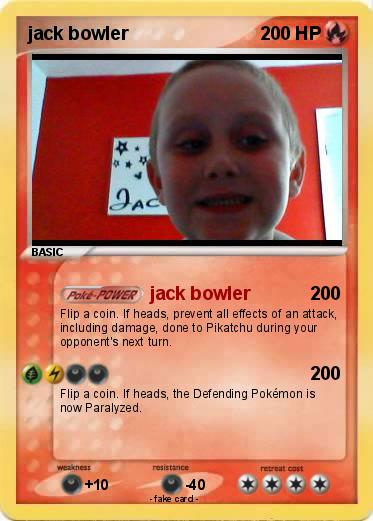 Pokemon jack bowler