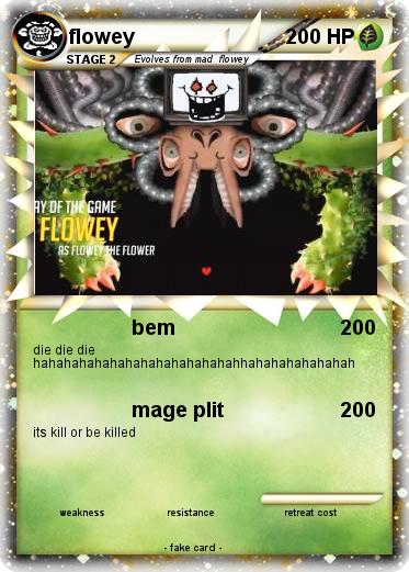 Pokemon flowey