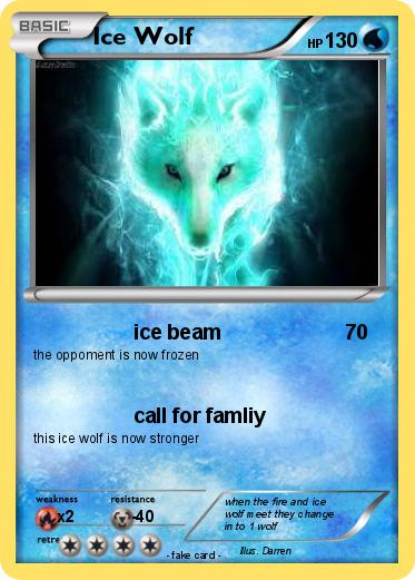 Pokemon Ice Wolf