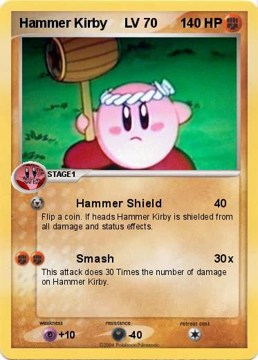 Pokemon Hammer Kirby     LV 70