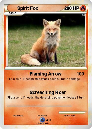 Pokemon Spirit Fox