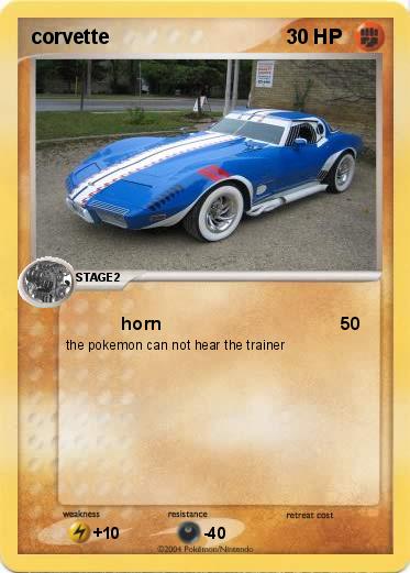 Pokemon corvette