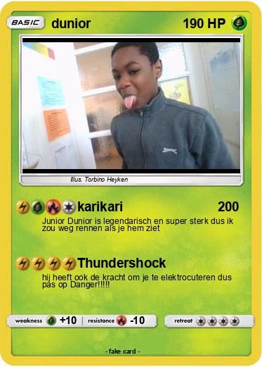 Pokemon dunior