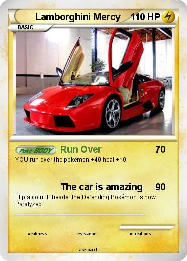 Pokemon Lamborghini Mercy