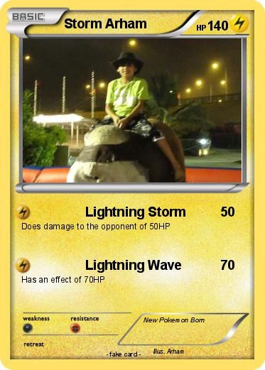 Pokemon Storm Arham
