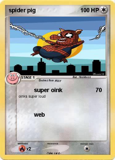 Pokemon spider pig