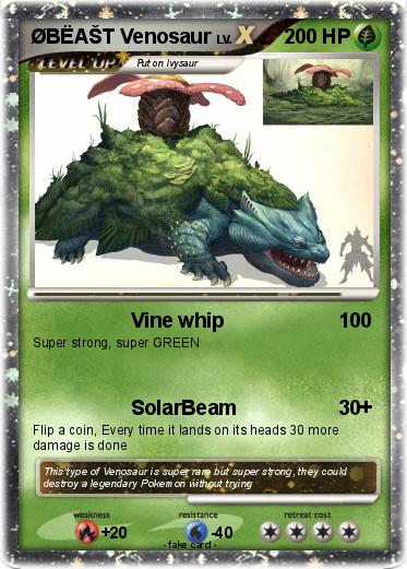 Pokemon ØBËAŠT Venosaur