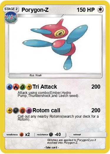 Pokemon Porygon-Z