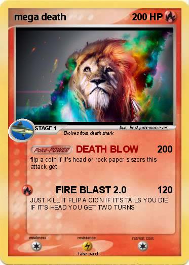 Pokemon mega death