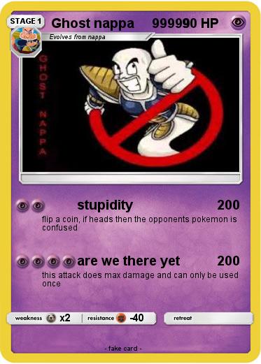 Pokemon Ghost nappa     99999
