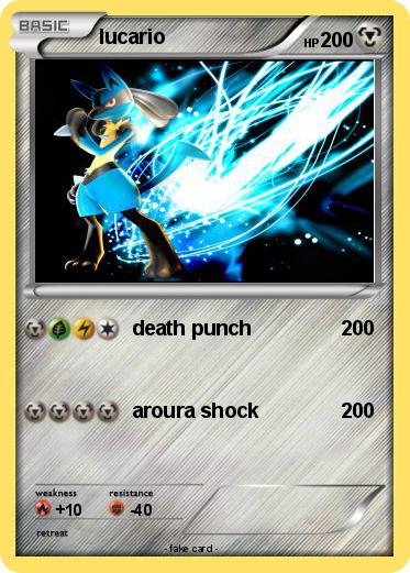 Pokemon lucario