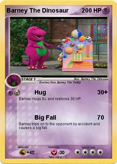 Pokemon Barney The Dinosaur