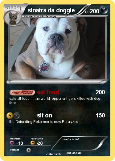 Pokemon sinatra da doggie