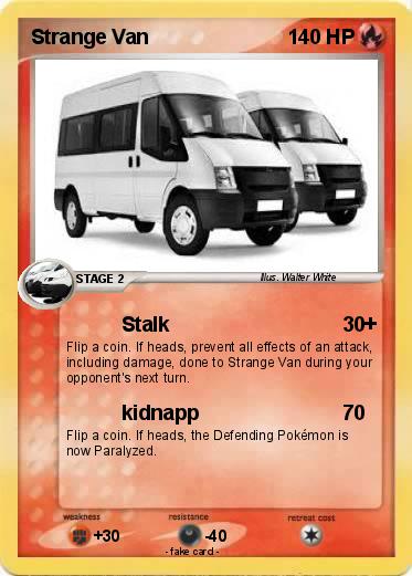 Pokemon Strange Van