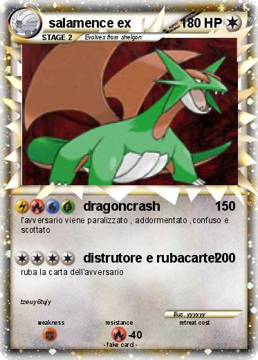 Pokemon salamence ex