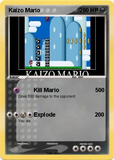 Pokemon Kaizo Mario