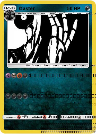 Pokemon Gaster