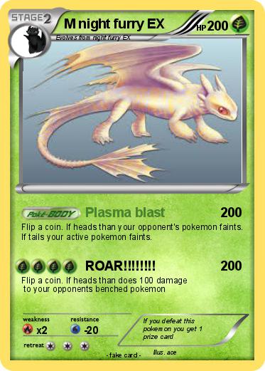 Pokemon M night furry EX