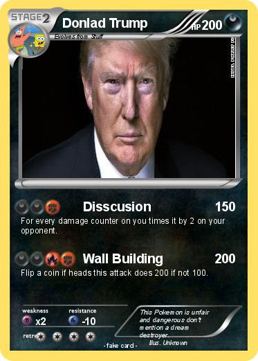 Pokemon Donlad Trump