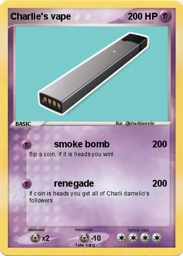 Pokemon Charlie's vape