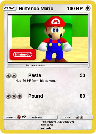 Pokemon Nintendo Mario