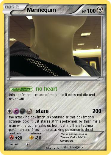 Pokemon Mannequin