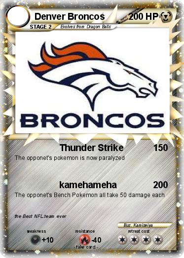 Pokemon Denver Broncos