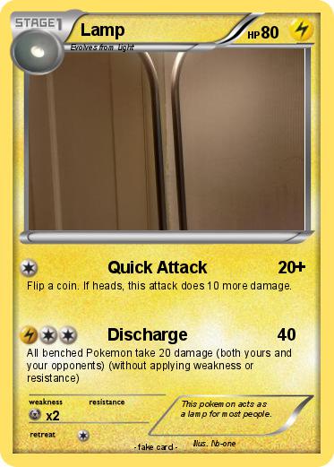 Pokemon Lamp