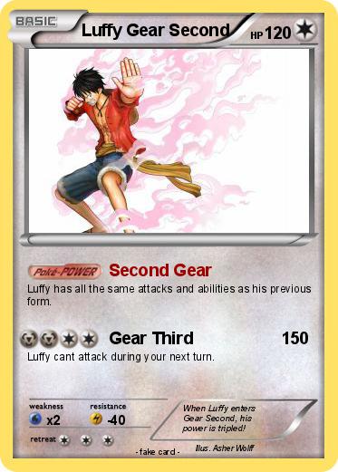 Pokemon Luffy Gear Second