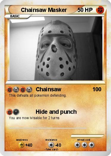 Pokemon Chainsaw Masker