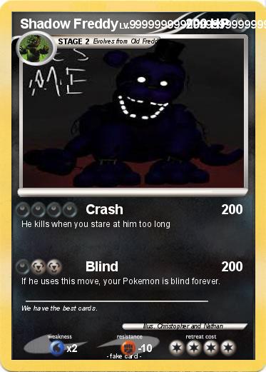 Pokemon Shadow Freddy