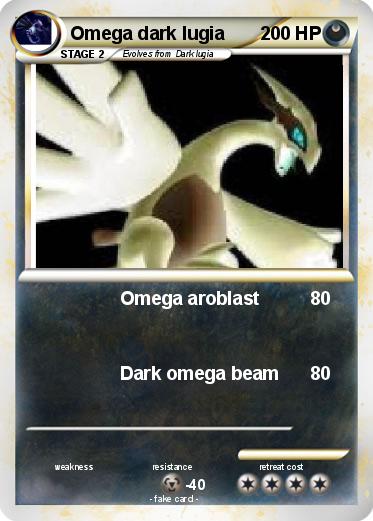 Pokemon Omega dark lugia
