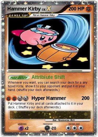 Pokemon Hammer Kirby