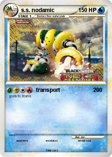 Pokemon s.s. nodamic