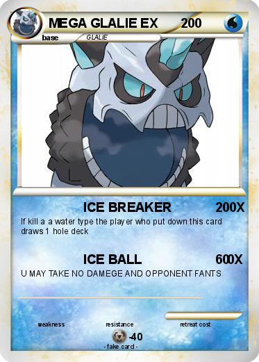 Pokemon MEGA GLALIE EX 1