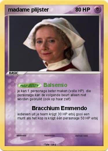 Pokemon madame plijster