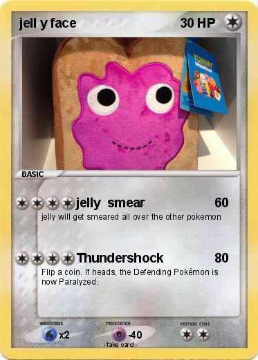 Pokemon jell y face