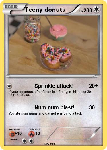 Pokemon Teeny donuts