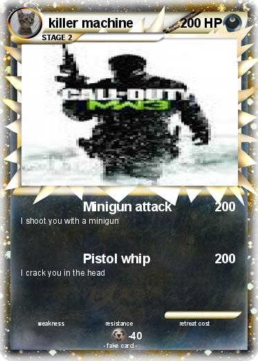 Pokemon killer machine