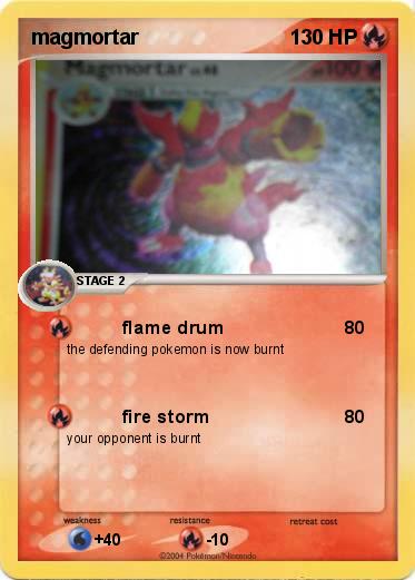 Pokemon magmortar