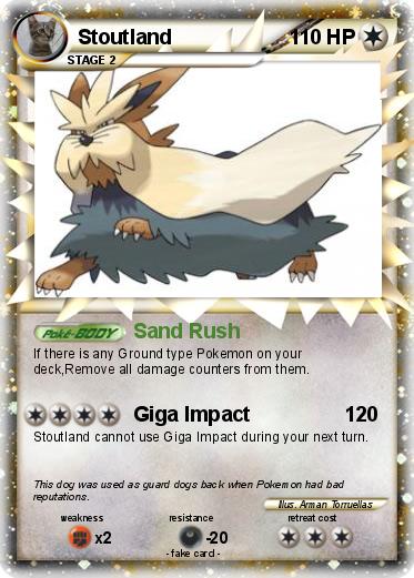 Pokemon Stoutland
