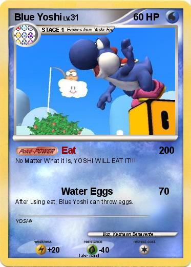 Pokemon Blue Yoshi