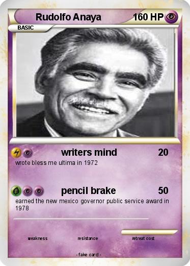 Pokemon Rudolfo Anaya