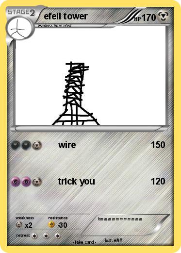 Pokemon efell tower