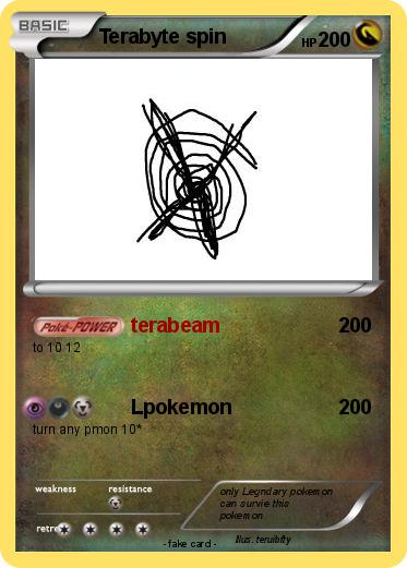Pokemon Terabyte spin